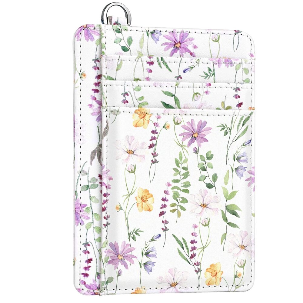 4489 Slim Front Pocket Wallet RFID ID Card Holder Cute Small Wallet